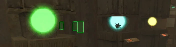 Container inventory grid showing every item before opening
